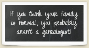 Genealogy saying: 