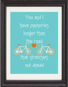 The Beatles, Love Song, Song Lyric, Art Print, Quote, Two Of Us ...