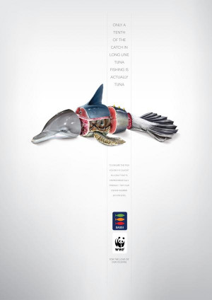 WWF, Sassi: Tuna, Lowe and Partners Cape Town, WWF, Print, Outdoor ...