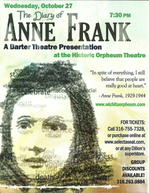 October 27, 2010, The Diary of Anne Frank