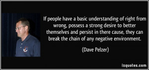 basic understanding of right from wrong, possess a strong desire ...