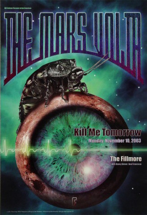 The Mars Volta Poster from Fillmore Auditorium on 10 Nov 03: 13
