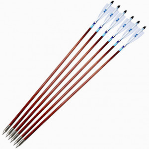 ... Arrows-80cm-White-Feathers-20-70lbs-Hunting-Archery-Arrow-Bow-Shooting