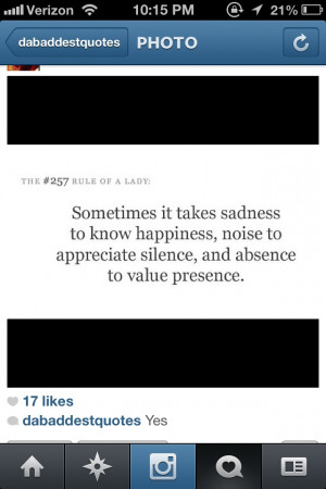 Sadness and happiness quote