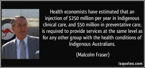year in Indigenous clinical care, and $50 million in preventative care ...