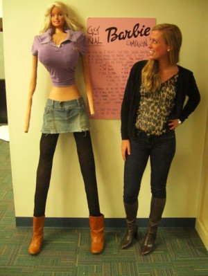 Some people have skeletons in their closet. I have an enormous Barbie ...