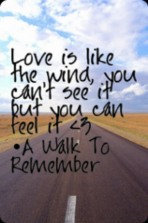 Walk To Remember