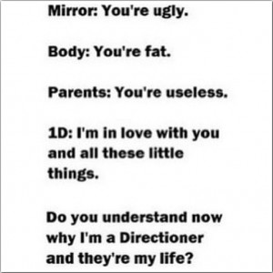 Parents don't say I'm useless though