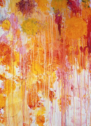 Cy Twombly Acrylic On Canvas 2001 picture