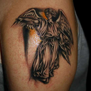 Angel tattoo designs for girls and guys