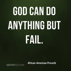 African-American Proverb Quotes