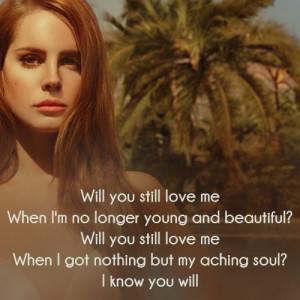Lana Del Rey - Young and Beautiful LyricsMusic, Lana Del Rey, Brooks ...