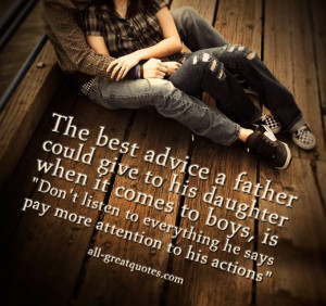 The best advice a father could give to his daughter when it comes to ...