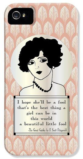 Daisy Buchanan Quote from F. Scott Fitzgerald's novel The Great Gatsby ...