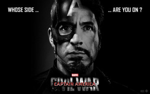 unofficial poster for Captain America: Civil War