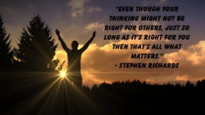 ... .cosmicordering.net - Quote from mind power author Stephen Richards