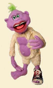 peanut peanut is a purple skinned woozle with white fur covering most ...