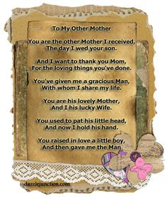 mother in law mothers day quotes | For Mother In Law picture