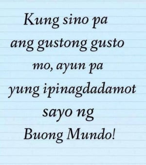 Mga patama Quotes tagalog
