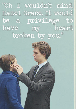 quote fan art tfios Amsterdam shailene woodley tfios movie ansel ...