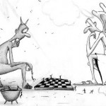 Chess Game Funny Chess For Animals Funny Chess Queen Crystal Chess ...