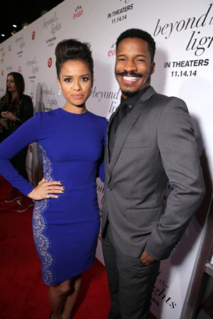 Nate Parker and Gugu Mbatha-Raw at event of Beyond the Lights (2014)