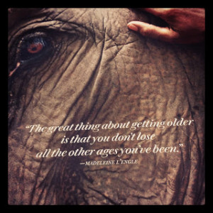 Beautiful quote in Oprah Magazine \\