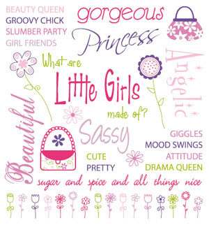 Kaisercraft Basics Rub-ons - Sugar and Spice (Model # BR004) - P60.00