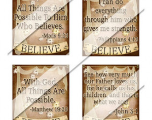 Beautiful Religious Christian Bible Verses Scrabble Tile Pendant Size ...