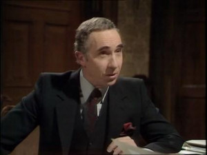 Sir Humphrey laying down the