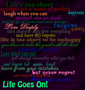 Quote Life goes on by tannabi