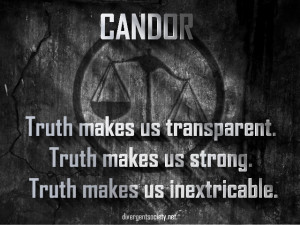Amity Manifesto Candor Manifesto by