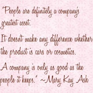 Mary Kay Ash, words of wisdom