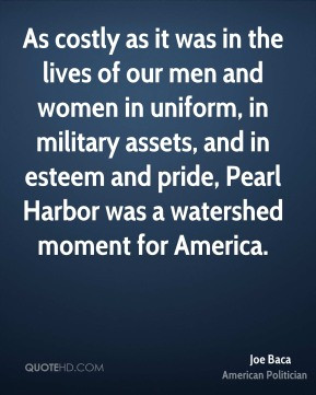 As costly as it was in the lives of our men and women in uniform, in ...