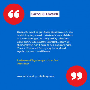 quote by Carol S. Dweck, Ph.D, Professor of Psychology at Stanford ...