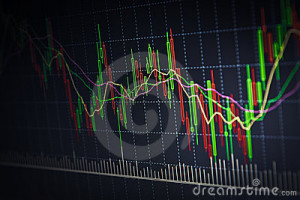 Stock Photography: Stock Quotes at real time at the stock exchange