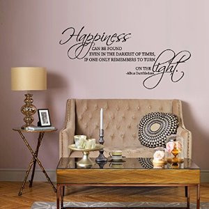 ... Quotes Movie Wall Art Teen Room Wall Stickers £¨Medium,White