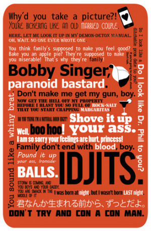 Bobby's Quotes - iamkyon Fan Art