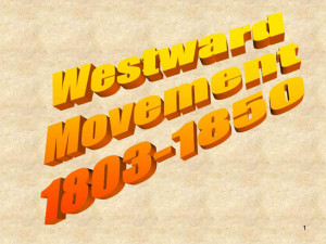 Westward Movement