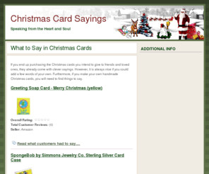 christmascardsayings.org: Christmas Card Sayings; Creative & Clever ...