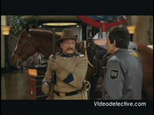 Night At The Museum Scene: Larry Meets Teddy Roosevelt