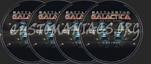 Battlestar Galactica Season 4 dvd label