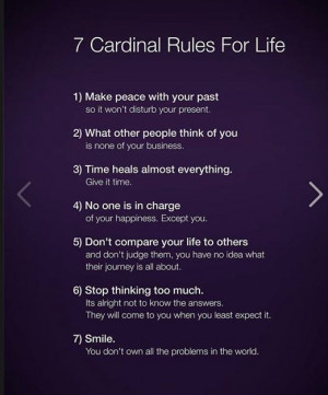 Rules for Life