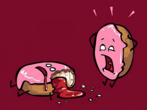 Donut_Mishap_Funny_Picture
