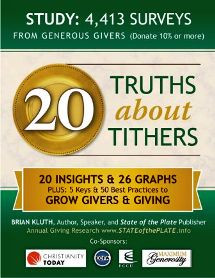CHURCH GIVING AND TITHING RESEARCH & STATISTICS