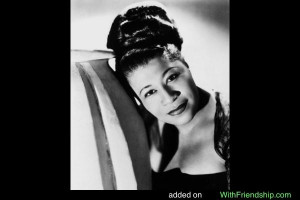 Ella Fitzgerald Vocalist...