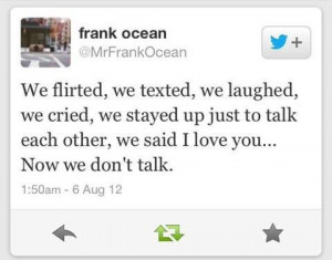 frank ocean quotes about love