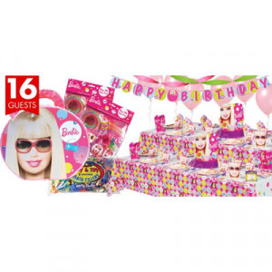 barbie party supplies credited