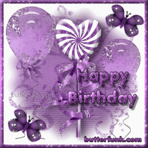 Happy Birthday Lollipop Balloon Tag Code: