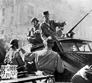 647 14 World War II General Leclerc at the Liberation of Paris